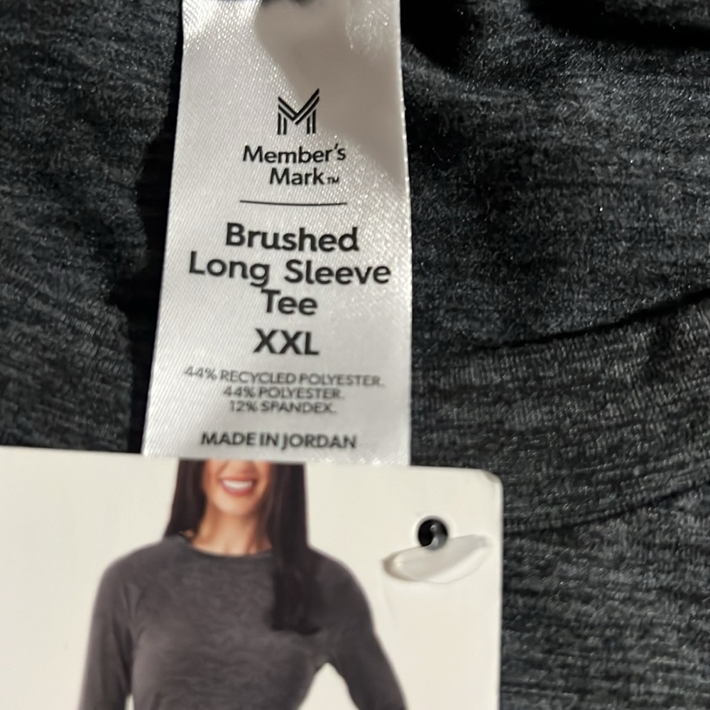 Ladies XXLarge Brushed Long Sleeve Tee - NWT - Picture 5 of 6